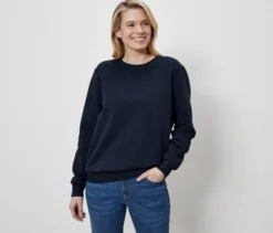 Sweatshirt, dunkelblau