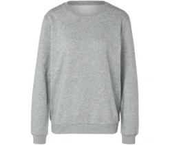 Sweatshirt, grau meliert