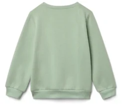 Sweatshirt mit angerauter Innenseite, mint