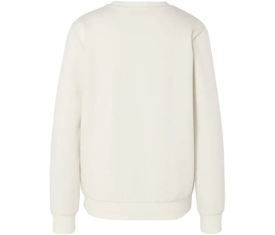 Sweatshirt mit Print, cremeweiß