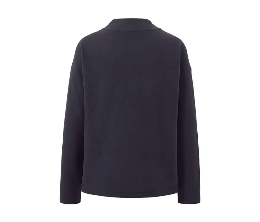 Sweatshirt mit Stehkragen