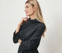 Sweatshirt mit Stehkragen