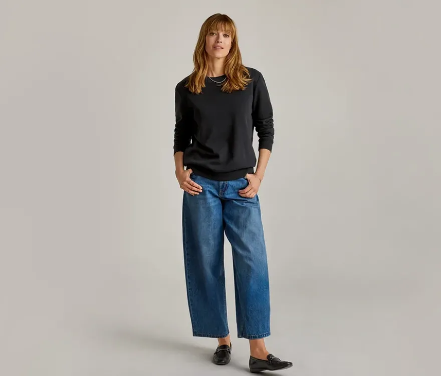 Sweatshirt, schwarz