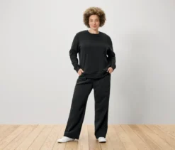 Sweatshirt, schwarz