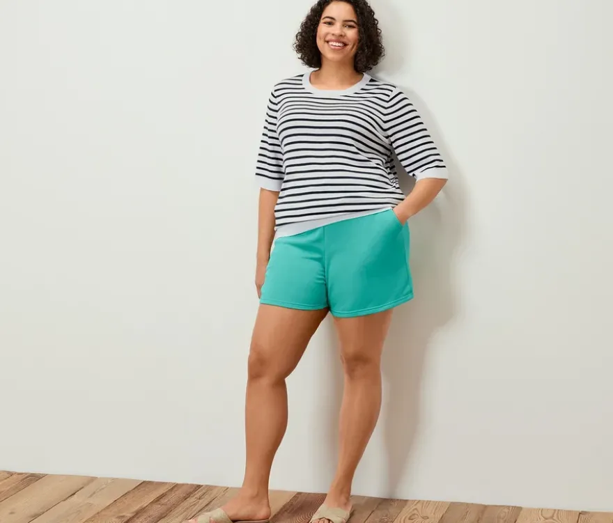 Sweatshorts, aqua