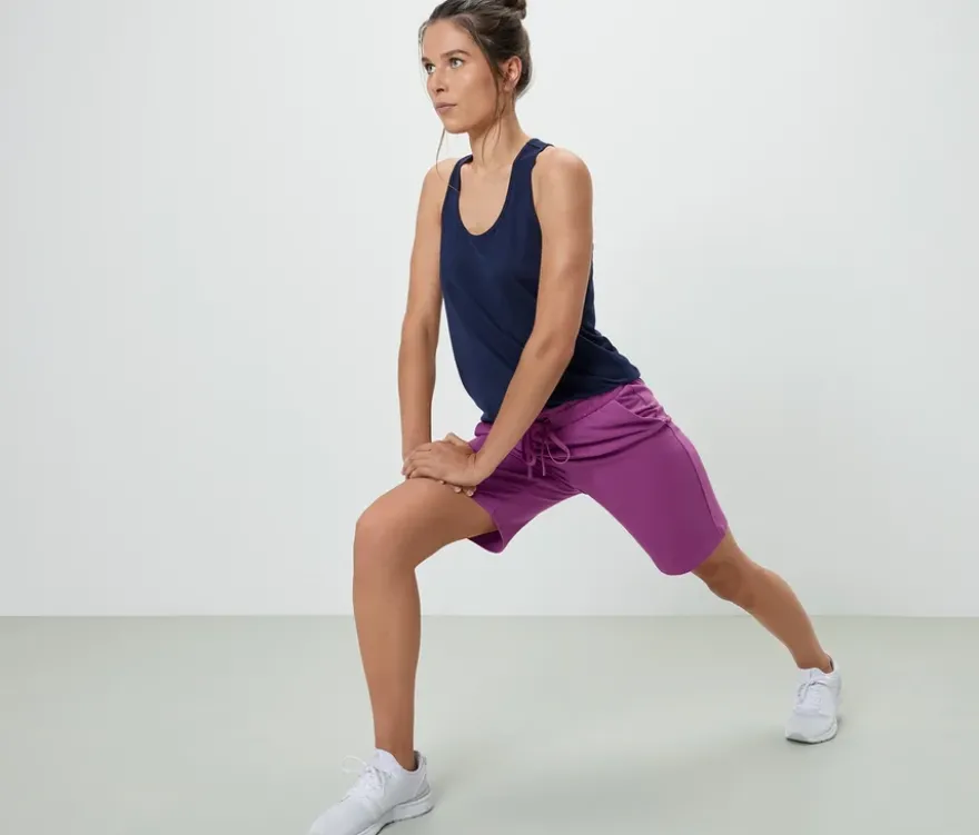 Sweatshorts, violett