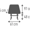 Tambu Campingstuhl »BATASA COMFORT«
