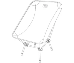 Tambu Campingstuhl »BATASA COMFORT«