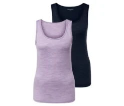 2 Tanktops mit Wolle