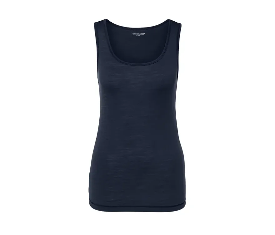 2 Tanktops mit Wolle