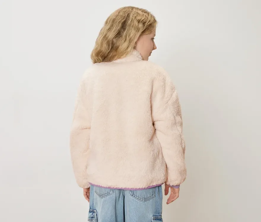 Teddyfleece-Jacke