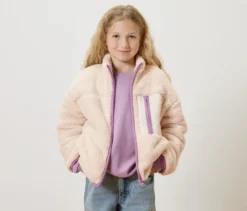 Teddyfleece-Jacke