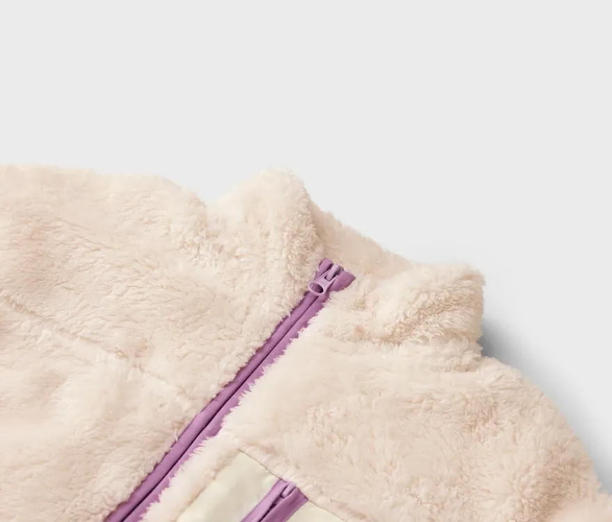 Teddyfleece-Jacke