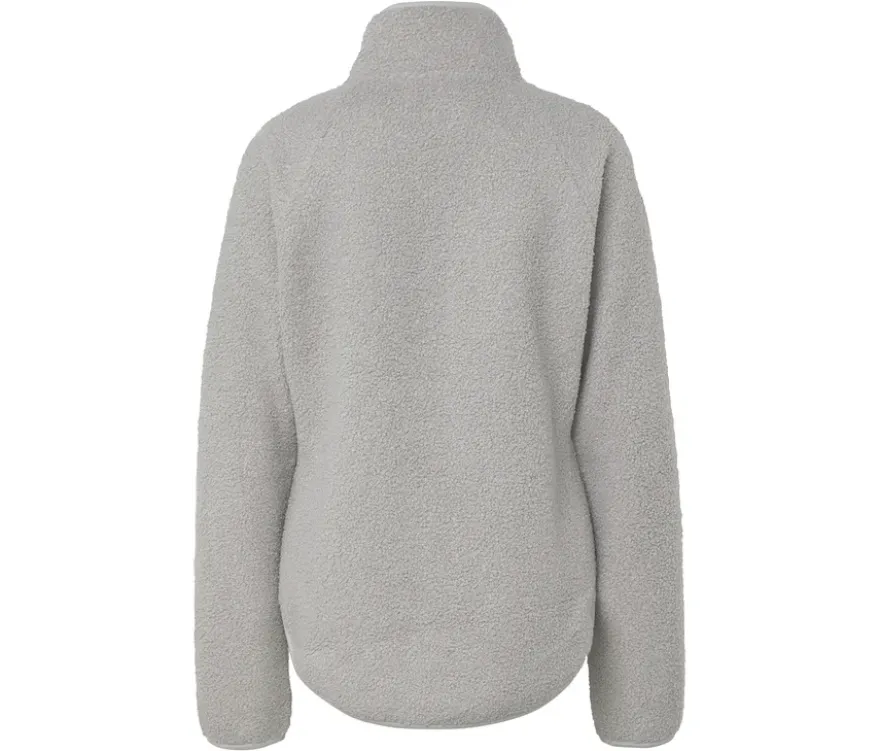 Teddyfleece-Jacke, grau