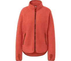 Teddyfleece-Jacke, orange