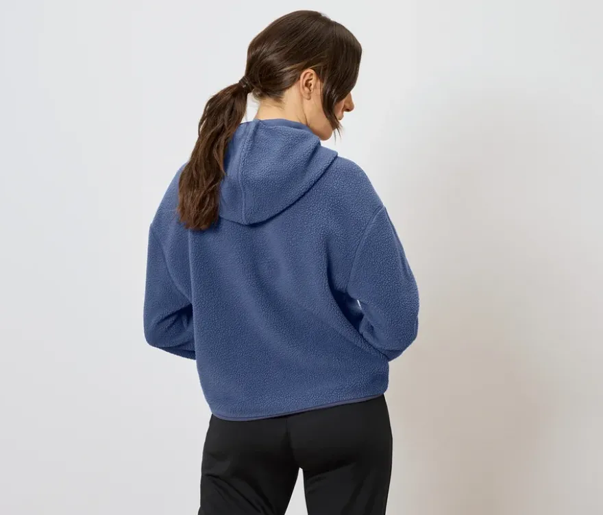 Teddypullover, blau