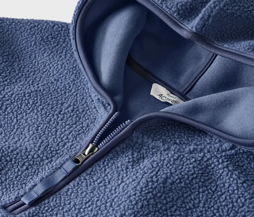 Teddypullover, blau