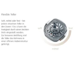 TEMPUR® Systemrahmen »Flex 2000« elektrisch verstellbarer Lattenrost, 100 x 200 cm