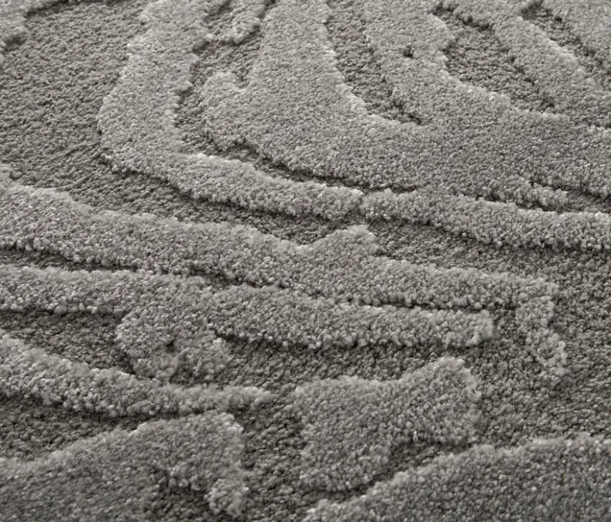 Teppich »Cosmo «Waves, grau, ca. 160 x 230 cm