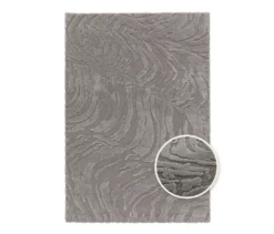 Teppich »Cosmo «Waves, grau, ca. 160 x 230 cm