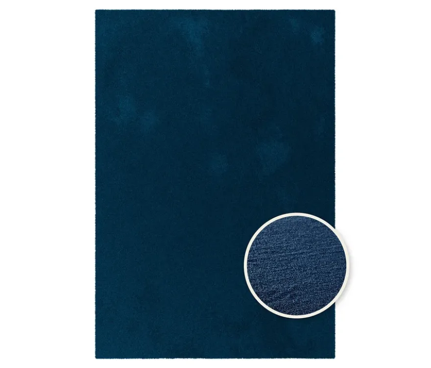 Teppich »Mellow«, blau, ca. 80 x 150 cm