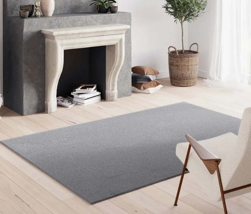 Teppich »Mellow«, grau, ca. 160 x 230 cm
