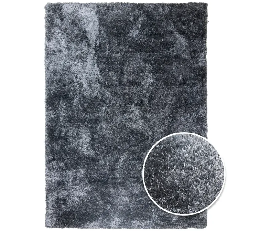 Teppich »Silky«, grau, 120 x 170