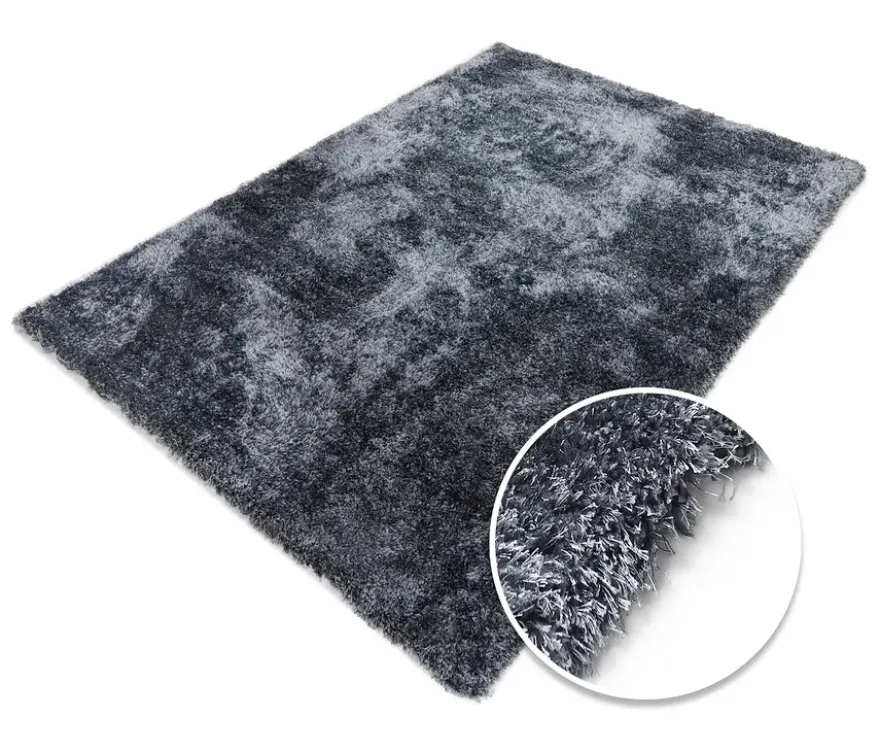 Teppich »Silky«, grau, 200 x 290