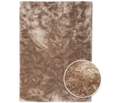 Teppich »Silky«, hellbraun, 80 x 150