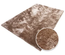 Teppich »Silky«, hellbraun,120 x 170