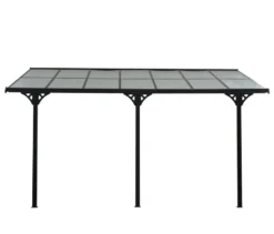 Terrassenüberdachung, Breite ca. 435 cm, anthrazit