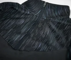 Thermo-Funktionsshirt, schwarz-regenbogenfarben