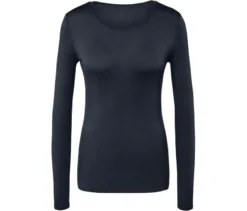 Thermo-Langarmshirt, dunkelblau