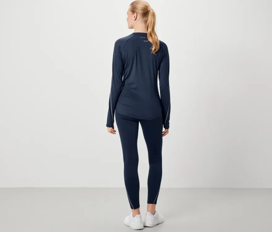 Thermo-Lauftight, dunkelblau