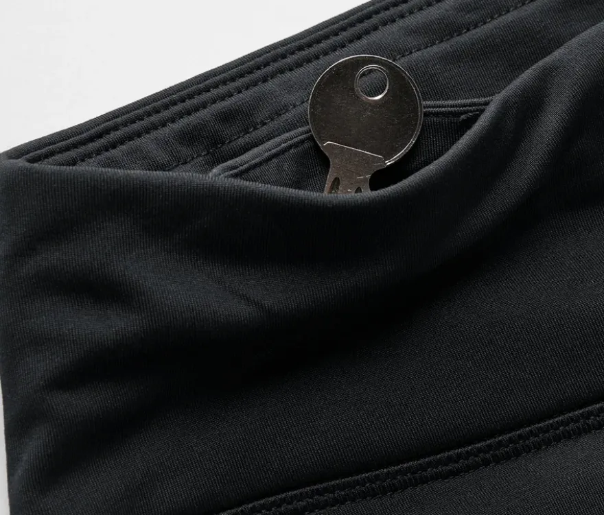 Thermo-Lauftight, schwarz