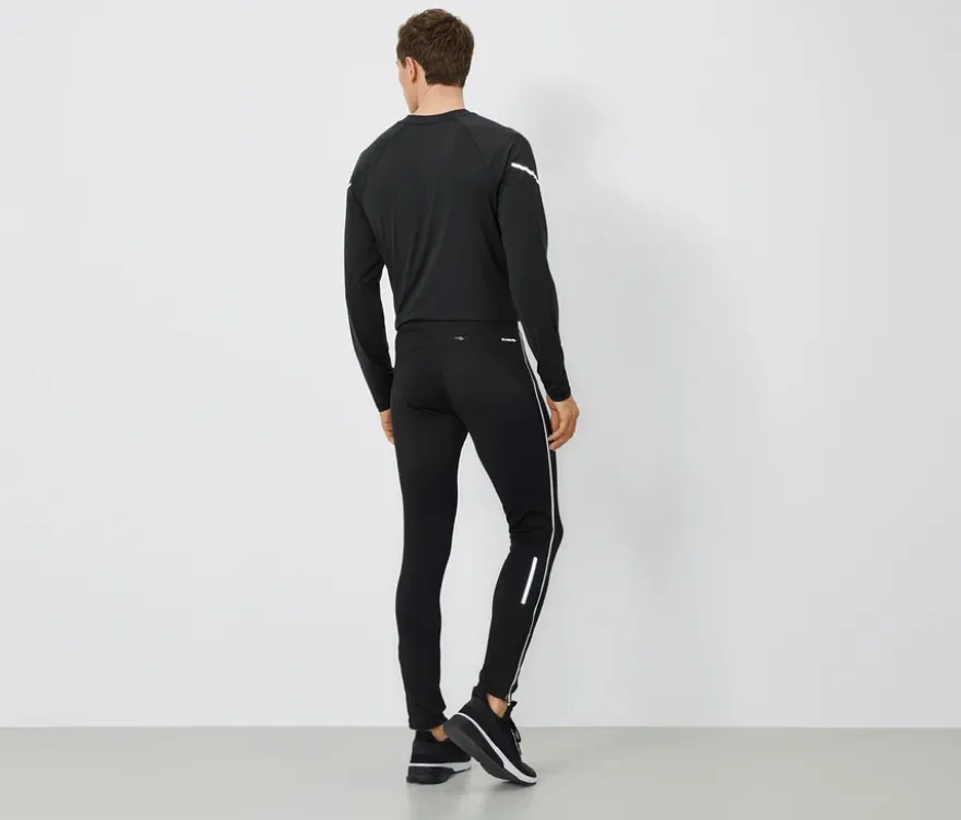 Thermo-Lauftight, schwarz