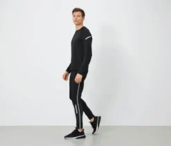Thermo-Lauftight, schwarz