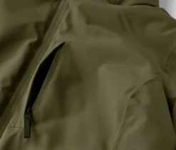Thermo-Mantel, khaki