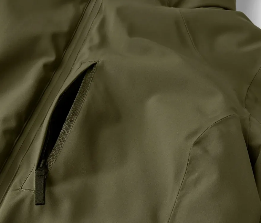 Thermo-Mantel, khaki