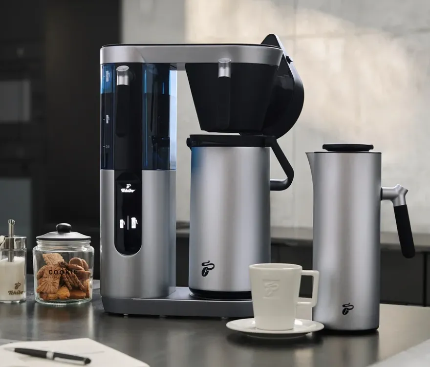 Thermoskanne »Coffea Filbii«, 1 Liter silber