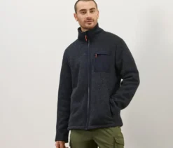 Thermo-Strickfleecejacke