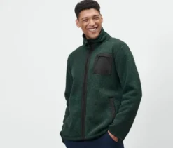 Thermo-Strickfleecejacke