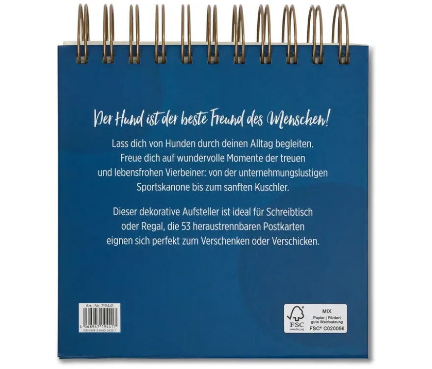 Tisch-Aufsteller für Hundefreunde