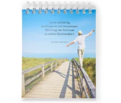 Tisch-Aufsteller »Mit Achtsamkeit durch den Tag«