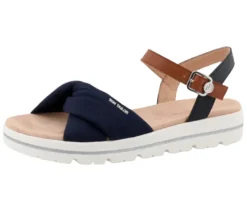 Tom Tailor Sandale, navy