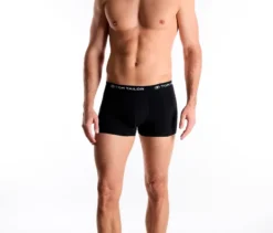 3 TomTailor Slipboxer »Buffer«, schwarz