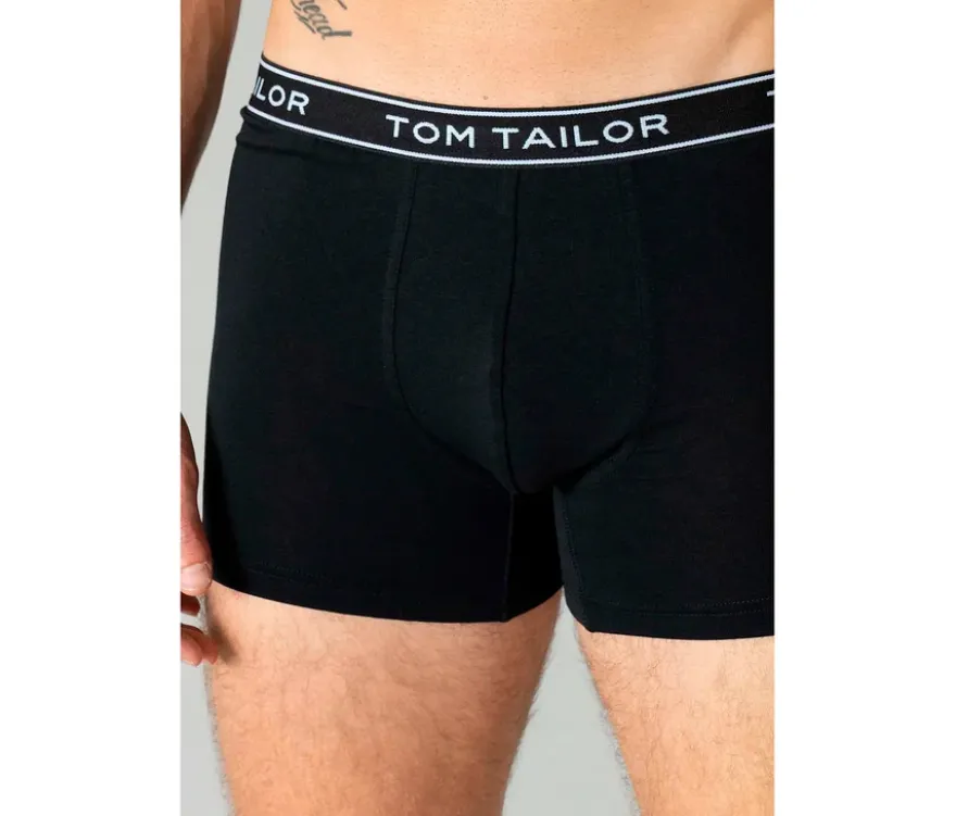 3 TomTailor Slipboxer »Buffer«, schwarz