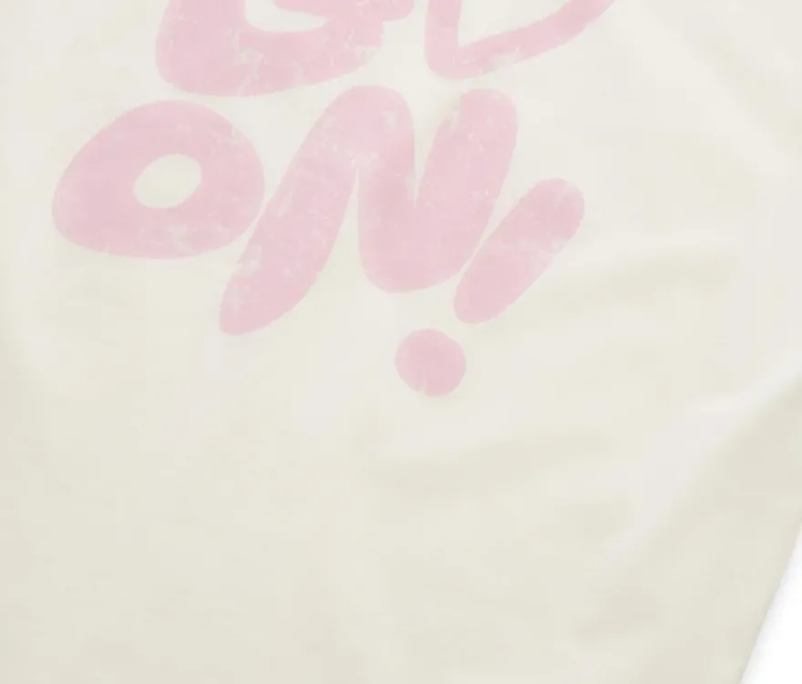 Tom Tailor T-Shirt mit Print, weiß