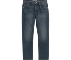 Tom Tailor TT MARVIN STRAIGHT Jeans mit Stretch, Mid Stone Blue Grey Denim