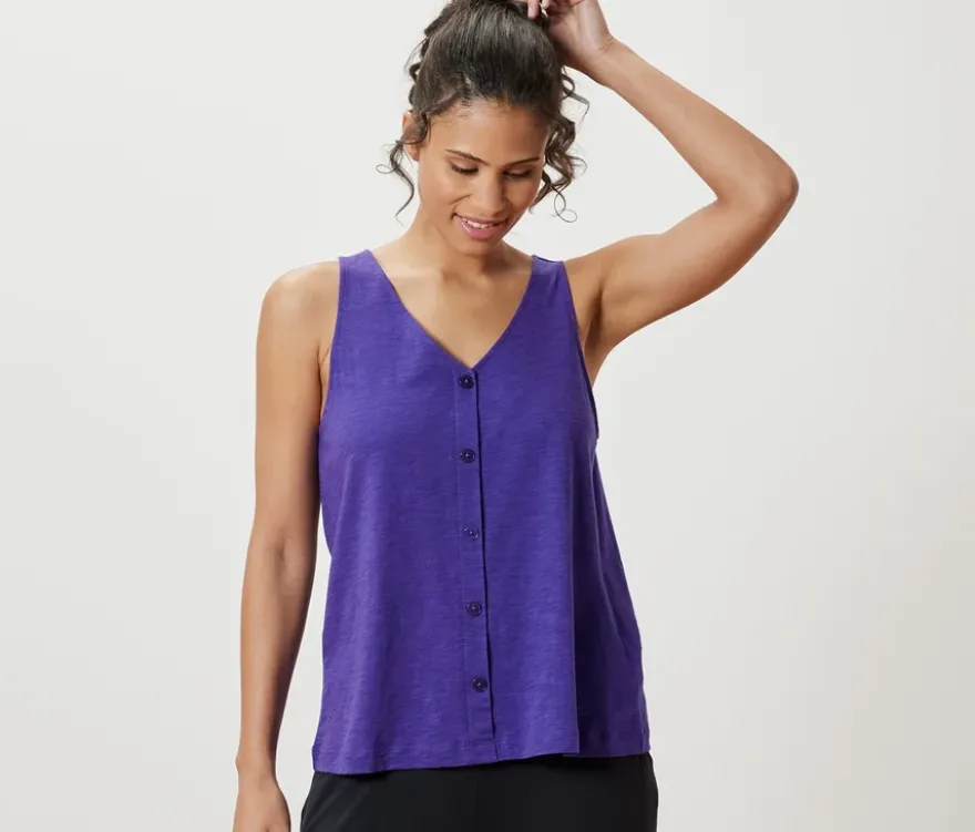 Top aus Modalmix, lila